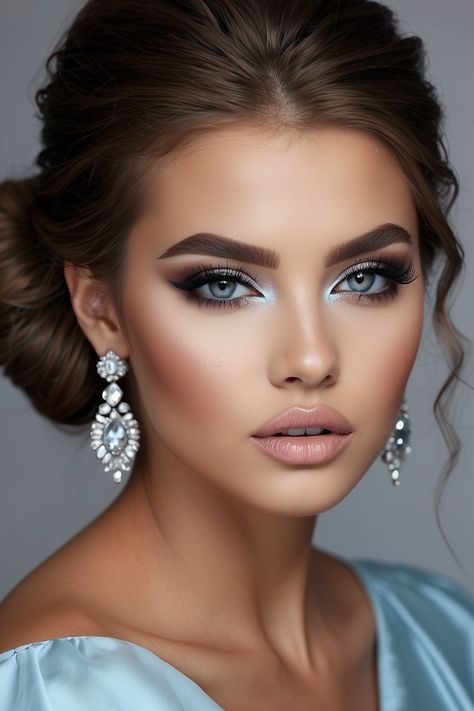 10 Stunning Light Blue Prom Makeup Ideas