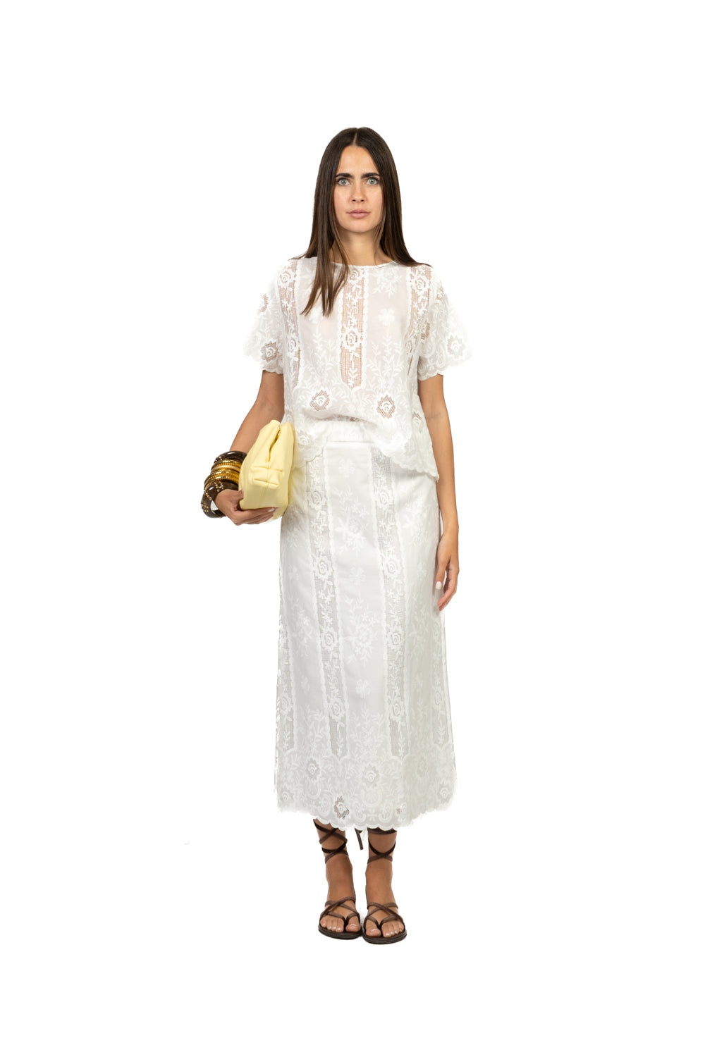Tensione In - Blusa ricamata Art. 38439