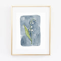 Lily of the valley art print
