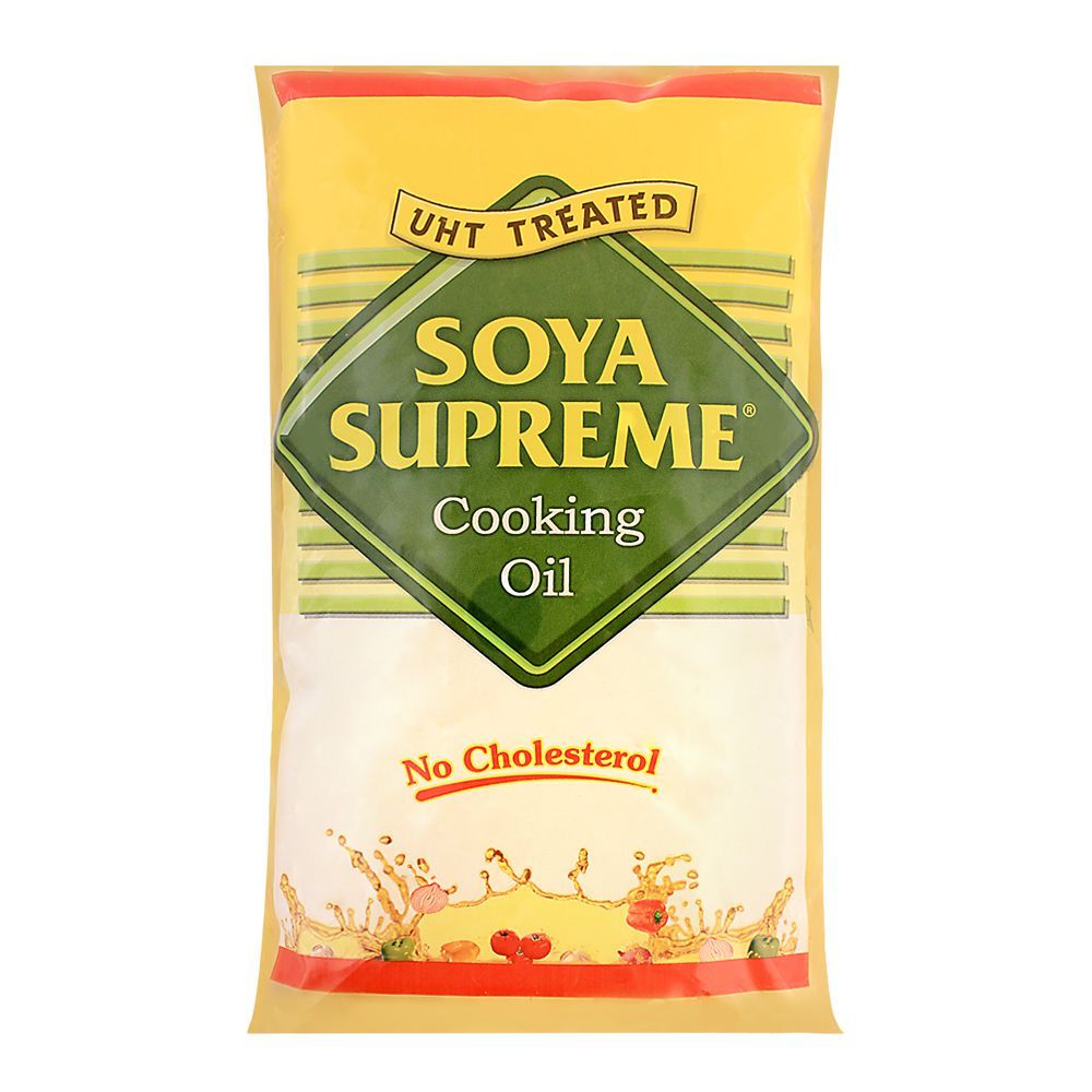 Soya Supreme Cooking Oil 1 Litre Pouch - Main Image
