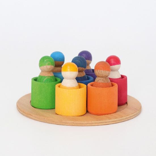Grimm's - 7 Rainbow Friends in 7 Bowls