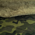 Jersey Corderito Camuflado Verde