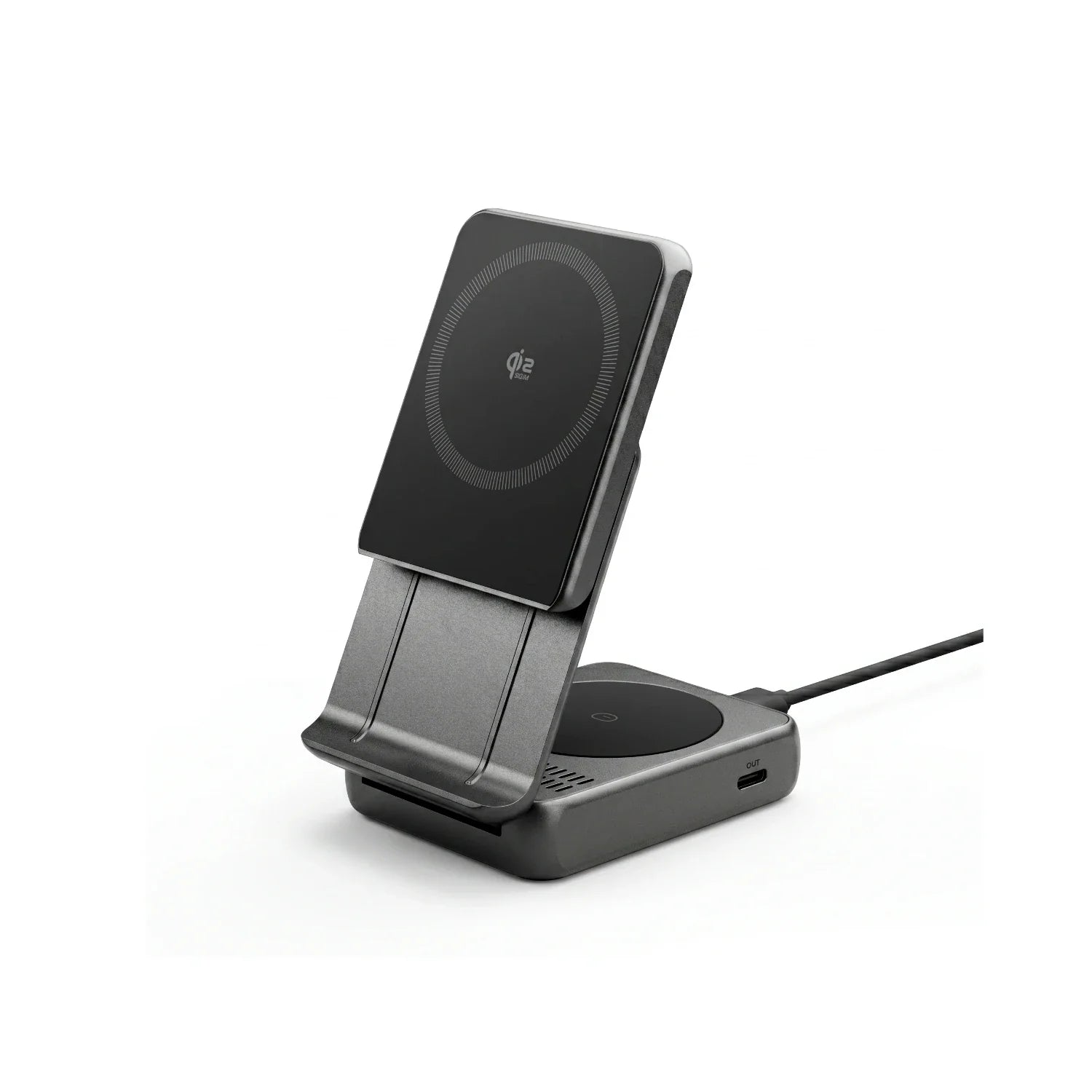 Spigen Cargador Inalámbrico Magnético 2 En 1 Qi2.2 25W