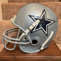 Vintage Schutt Air Football Helmet Dallas Cowboys Troy Aikman Large Shell Sports Mem, Cards & Fan Shop:Fan Apparel & Souvenirs:Football-NFL Riddell