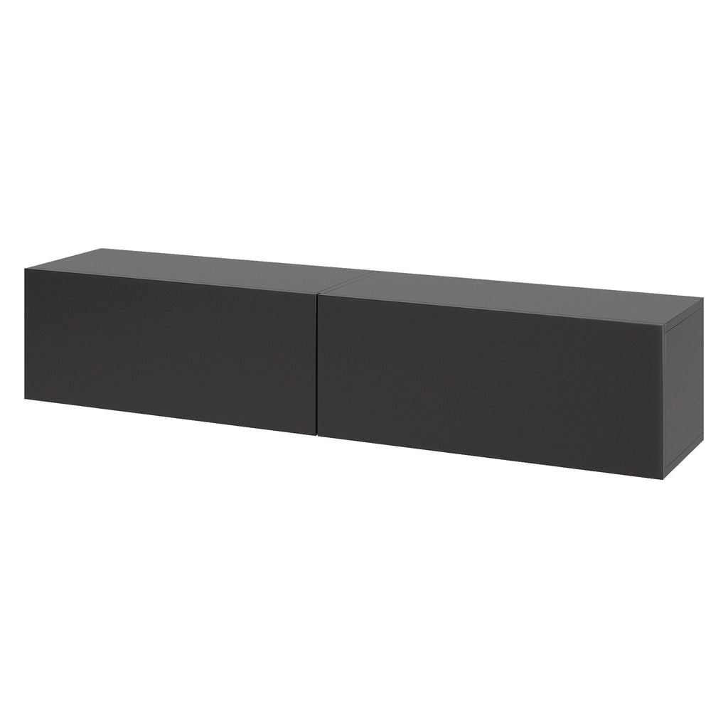 KAVO TV-BENK 150cm SVART – VEGGHENGT