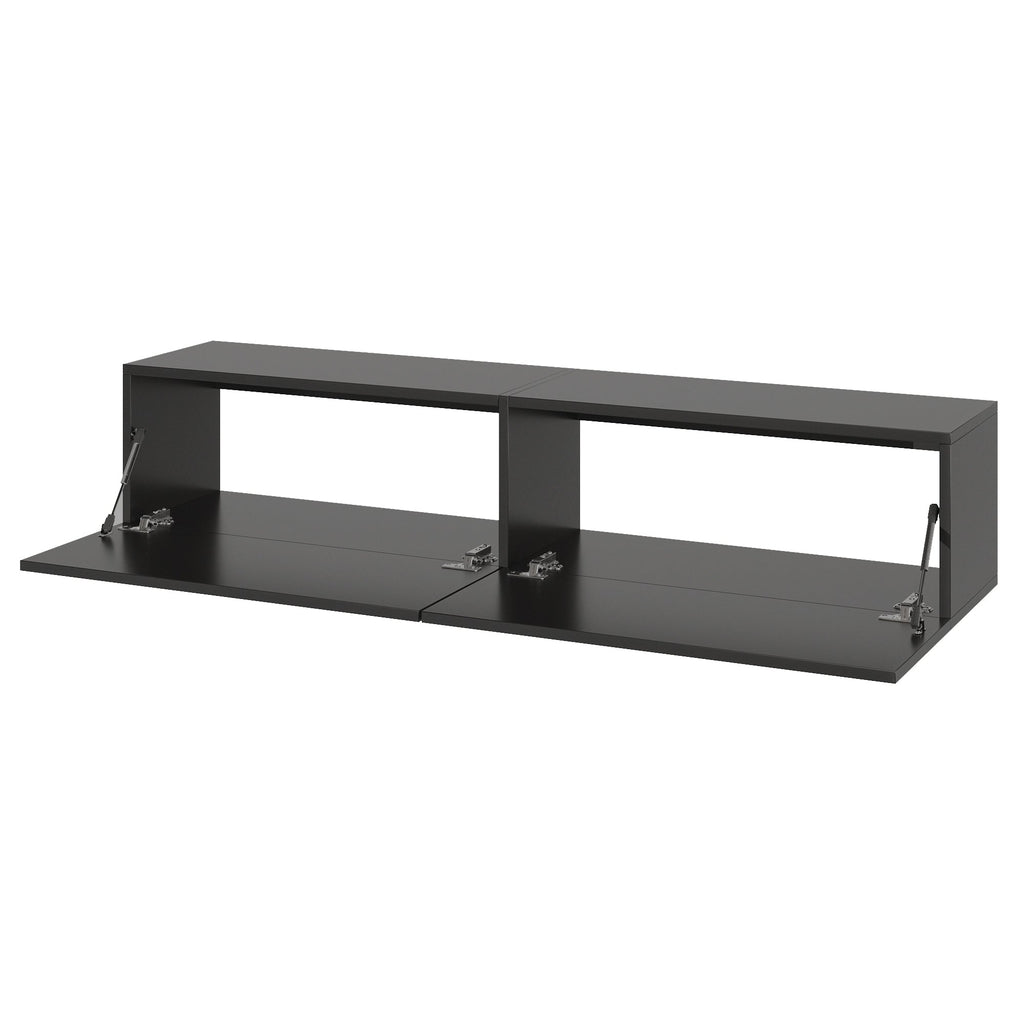 KAVO TV-BENK 150cm SVART – VEGGHENGT