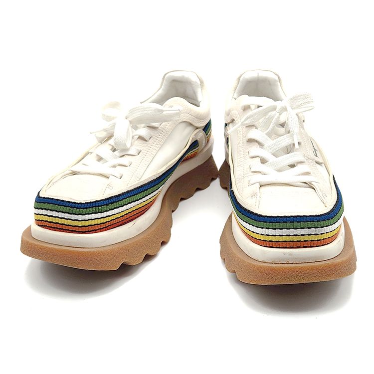 Salvatore Ferragamo Ferragamo Rainbow Wedge Sneakers L366958 104826970