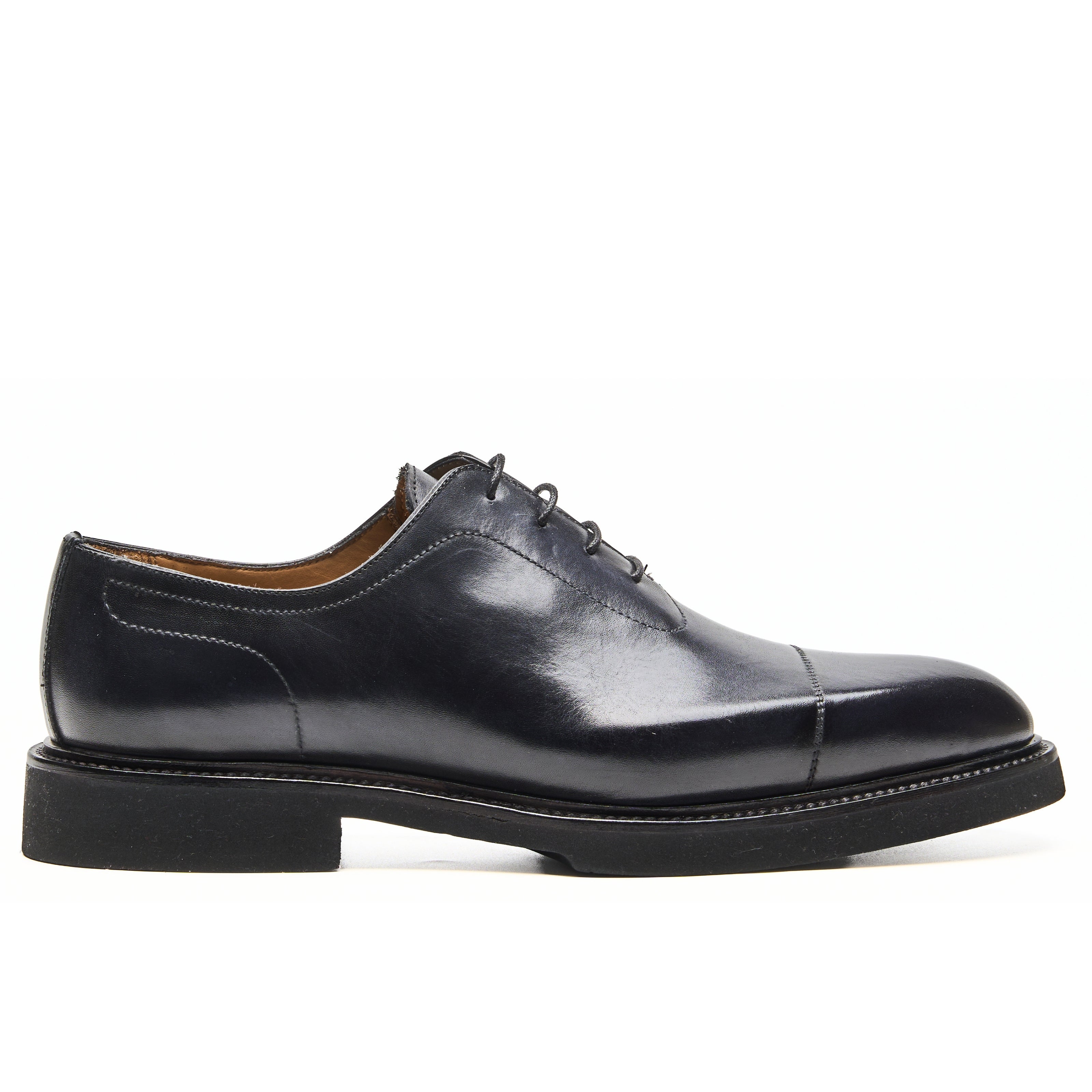 Chaussure Homme-  Oxford Calf Gris Fumo