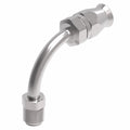190950-6S Aeroquip by Danfoss | Male SAE Inverted Flare 90° Elbow Super Gem PTFE Reusable Hose Fitting | -06 Male SAE Inverted Flare x -06 Reusable Hose End | Steel