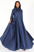 Denim Chambray Maxi Dress