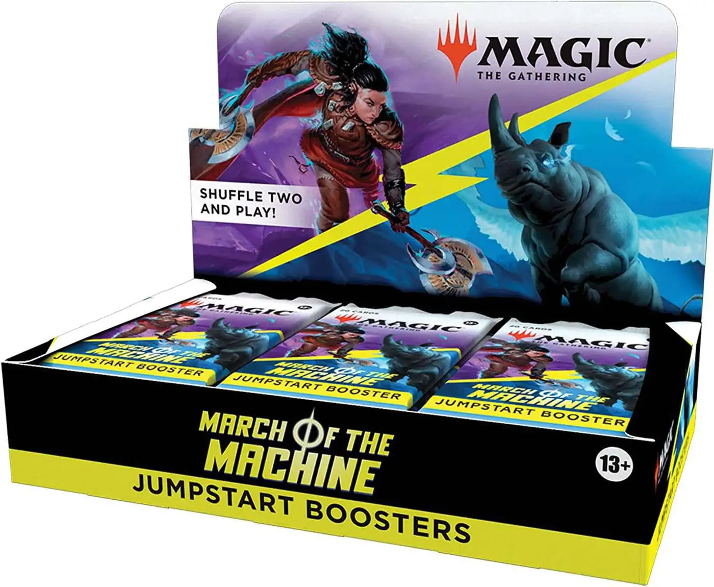 Magic The Gathering March of the Machine JUMPSTART Booster Box 18 Packs  Wizards of the Coast