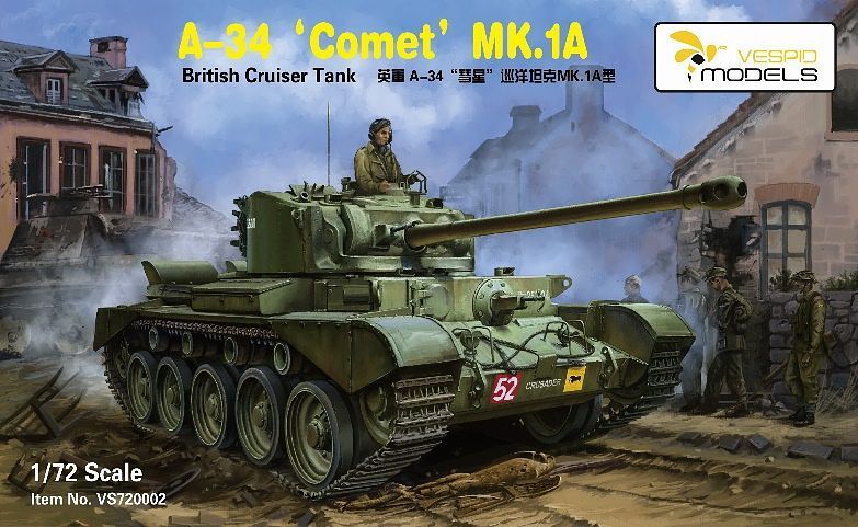 Vespid 1/72 British A-34 Comet Mk.IA VS720002'