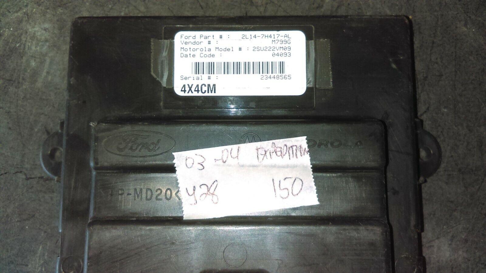 2003-2004 Ford Expedition transfer case module 2L14-7H417-AL - Swan Auto