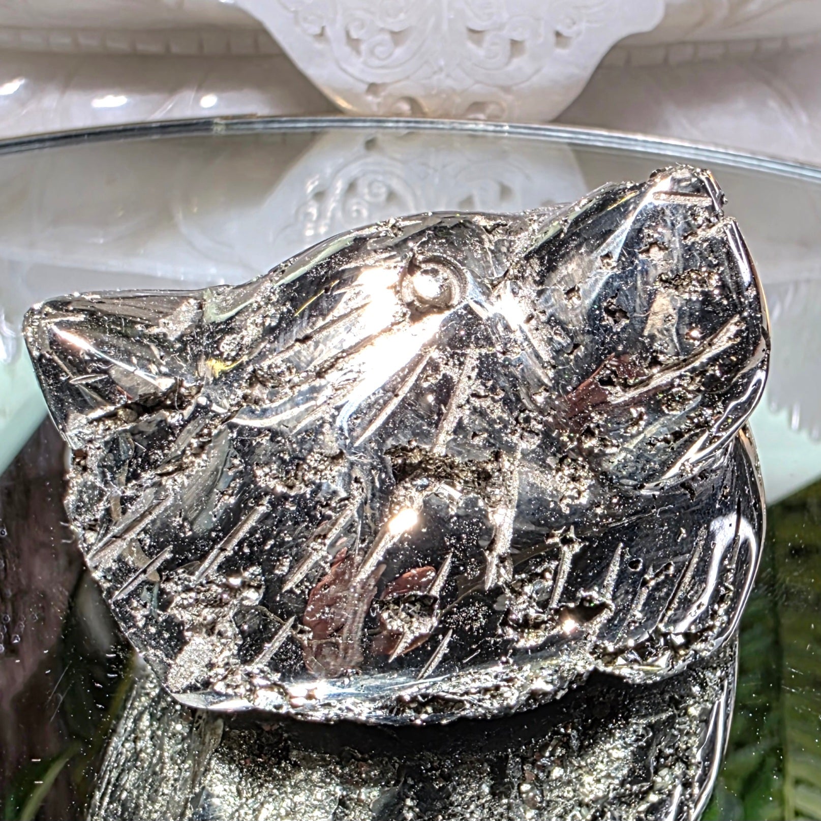 Pyrit Bären Carving