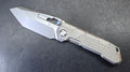 Remette RT-Cool Leopard Gray Titanium Handle M390 Blade