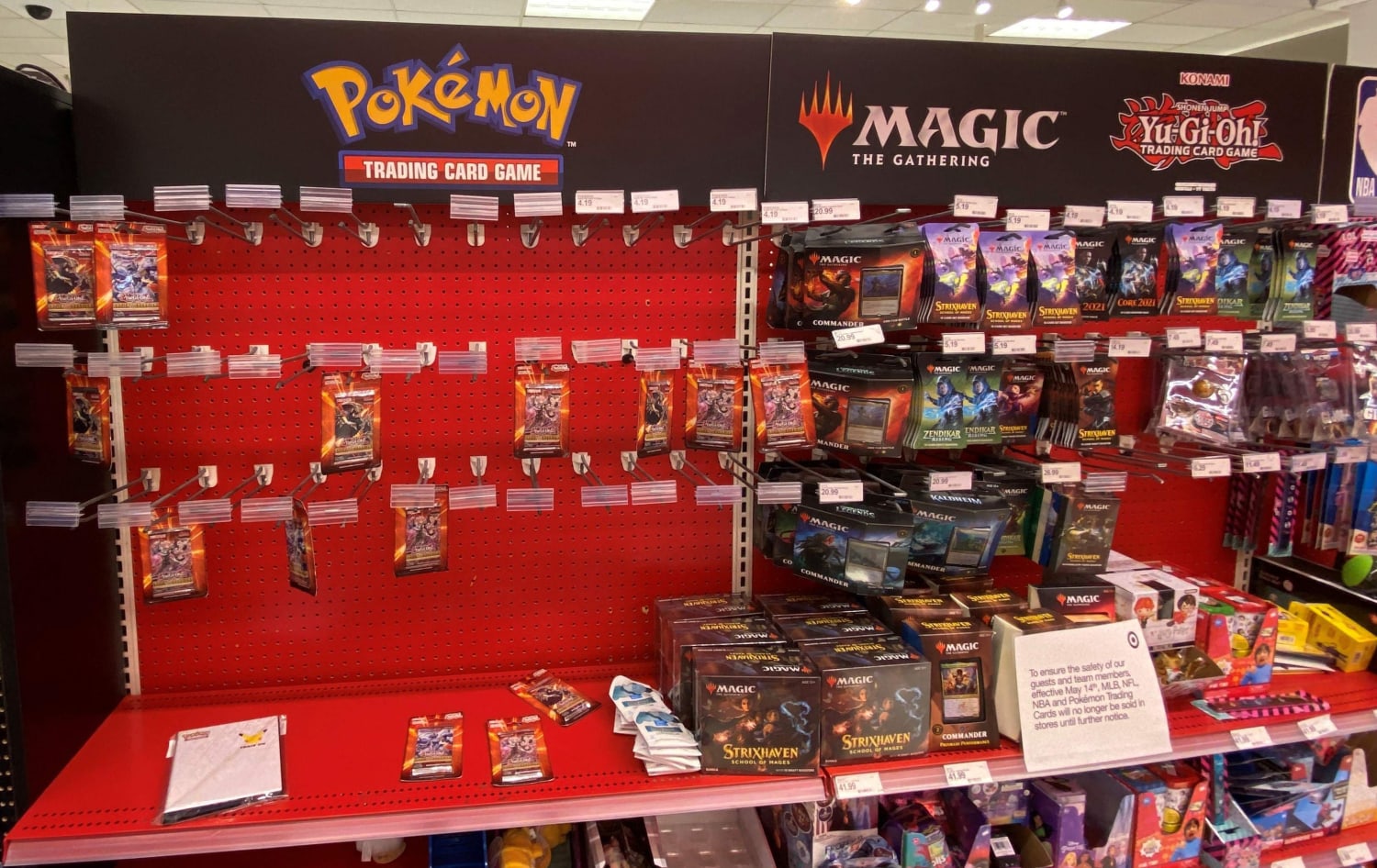 Target halts sale of trading cards, including Pokémon, over safety concerns