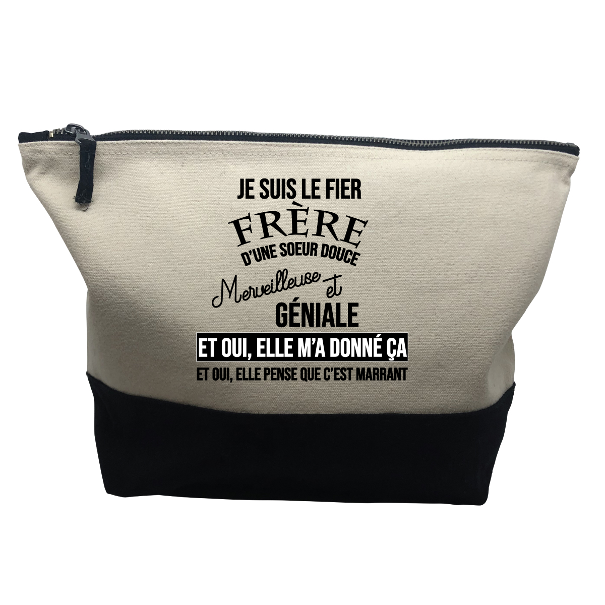 pochette noire Je suis le fier frere