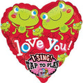 Jump For My Love Singing Balloon 29in Balloons & Streamers - Party Centre