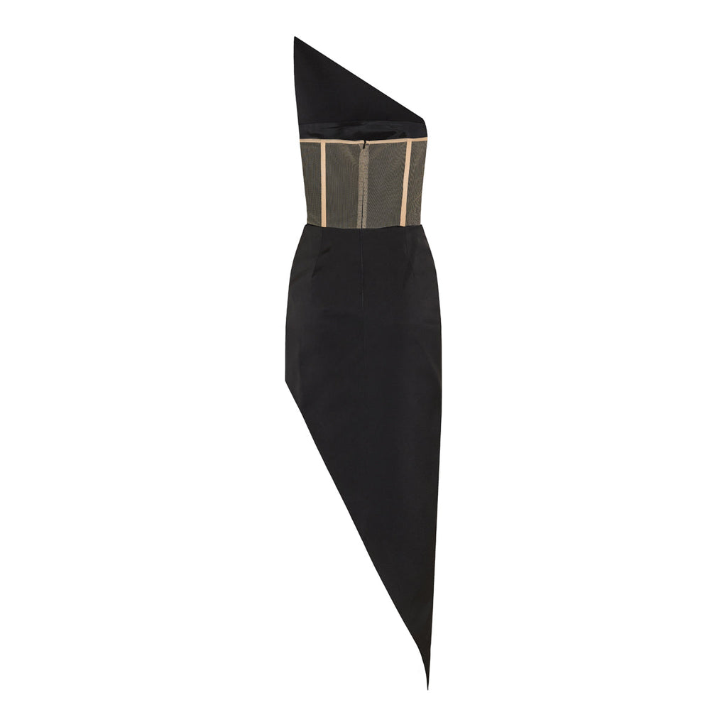 David Koma Asymmetric mini dress
