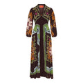 La Double J Bounty Placée long camerino dress