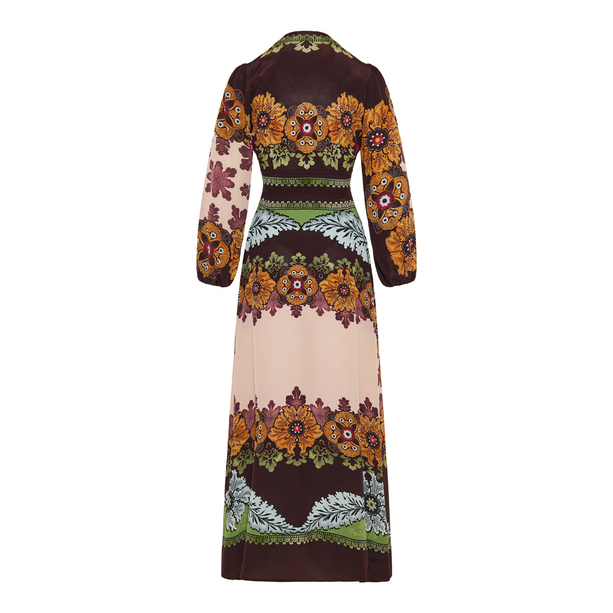 La Double J Bounty Placée long camerino dress