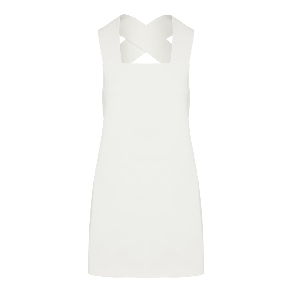 Khaite Mella satin‑crepe mini dress