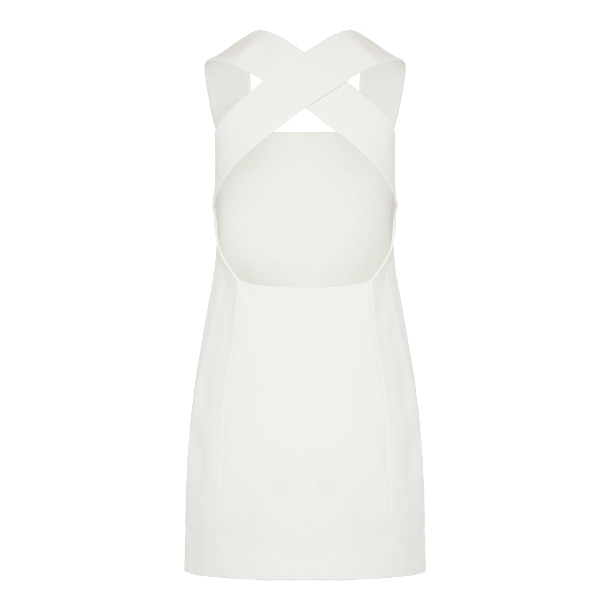 Khaite Mella satin‑crepe mini dress