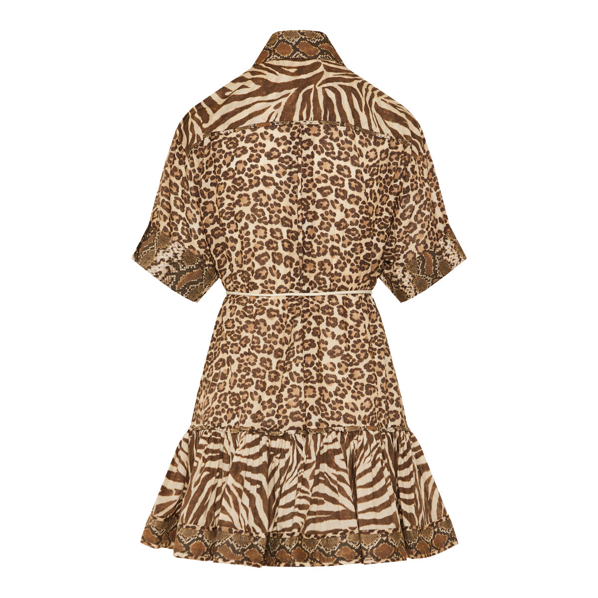 Zimmermann Wanderlust lantern mini dress