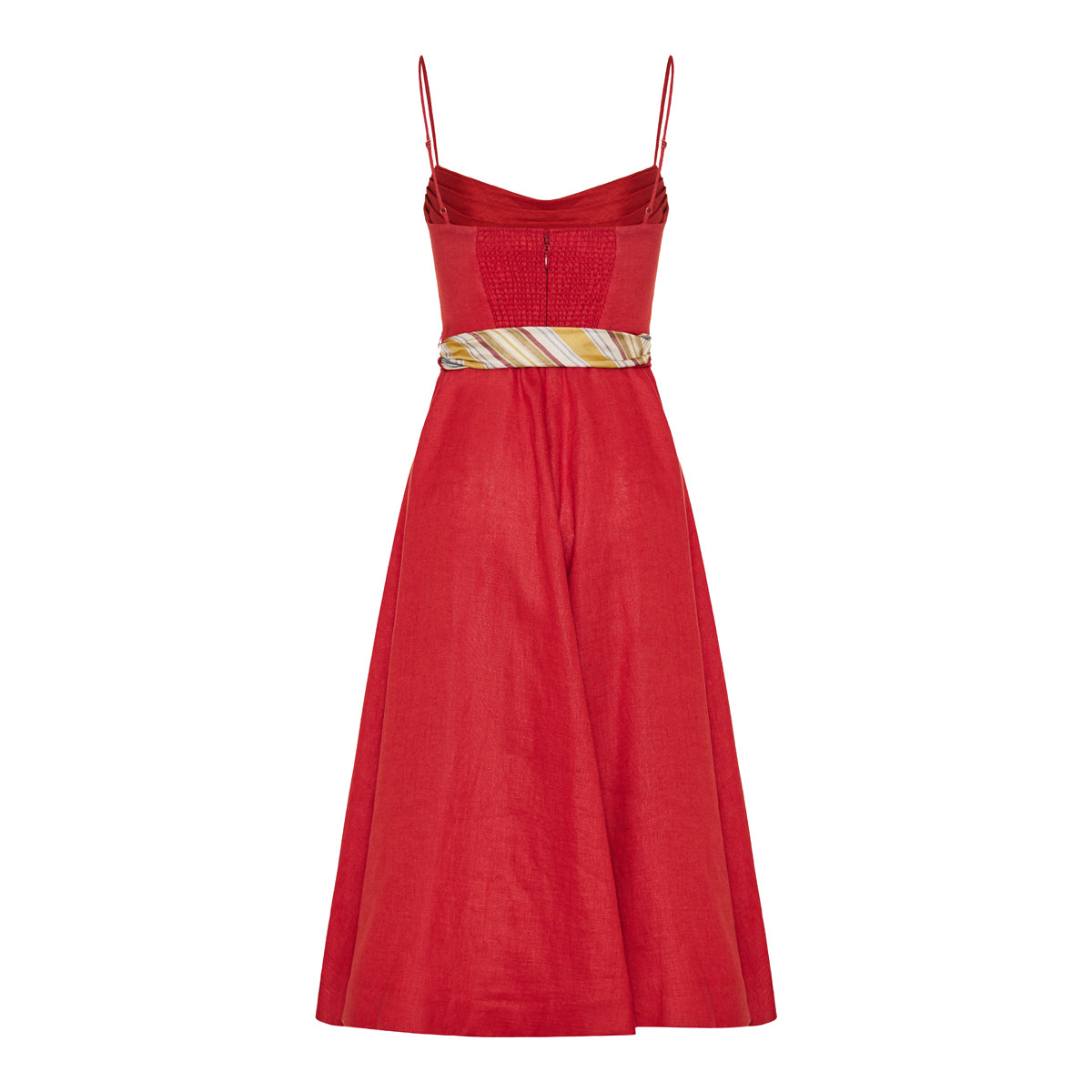 Zimmermann Rebellion tuck midi dress