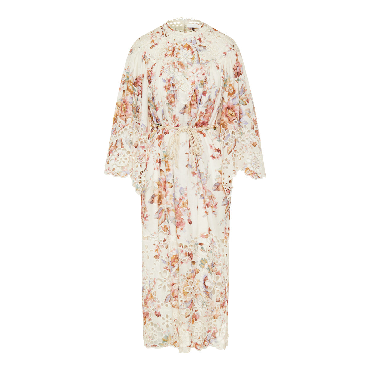 Zimmermann Awaken embroidered yoke maxi dress
