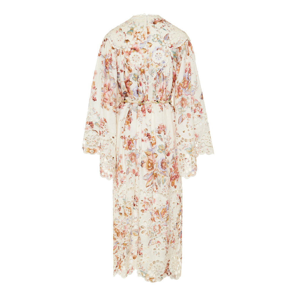 Zimmermann Awaken embroidered yoke maxi dress