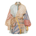 Zimmermann Rebellion striped mini dress