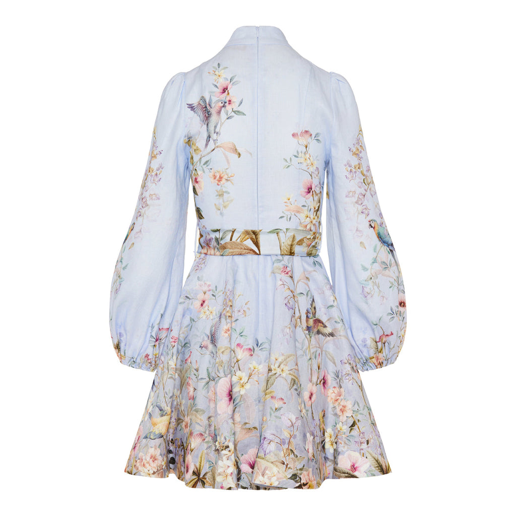 Zimmermann Rebellion button mini dress