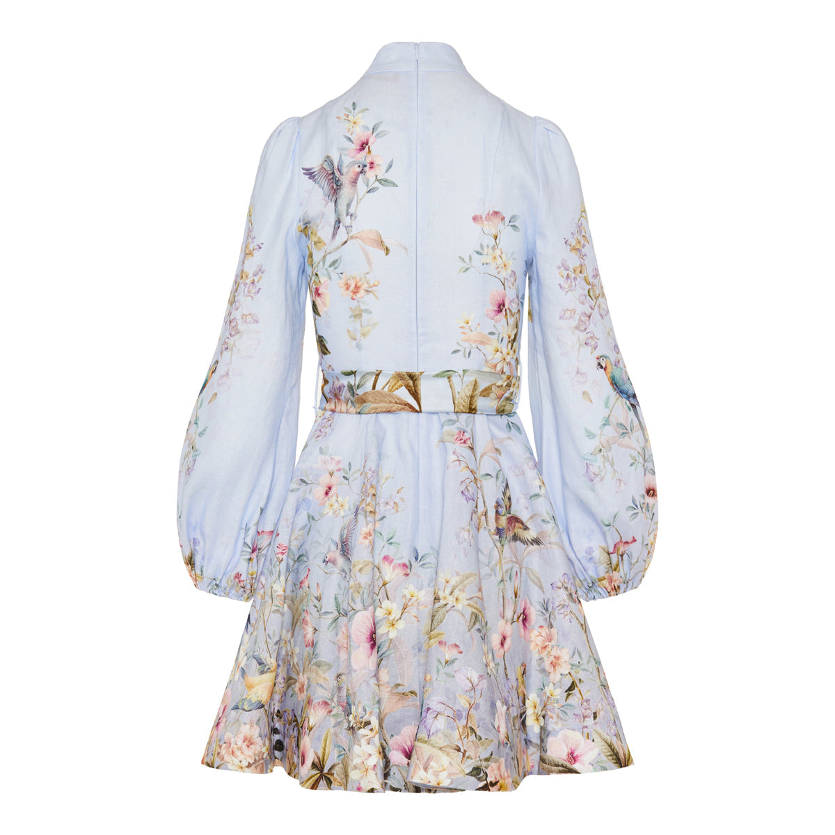 Zimmermann Rebellion button mini dress