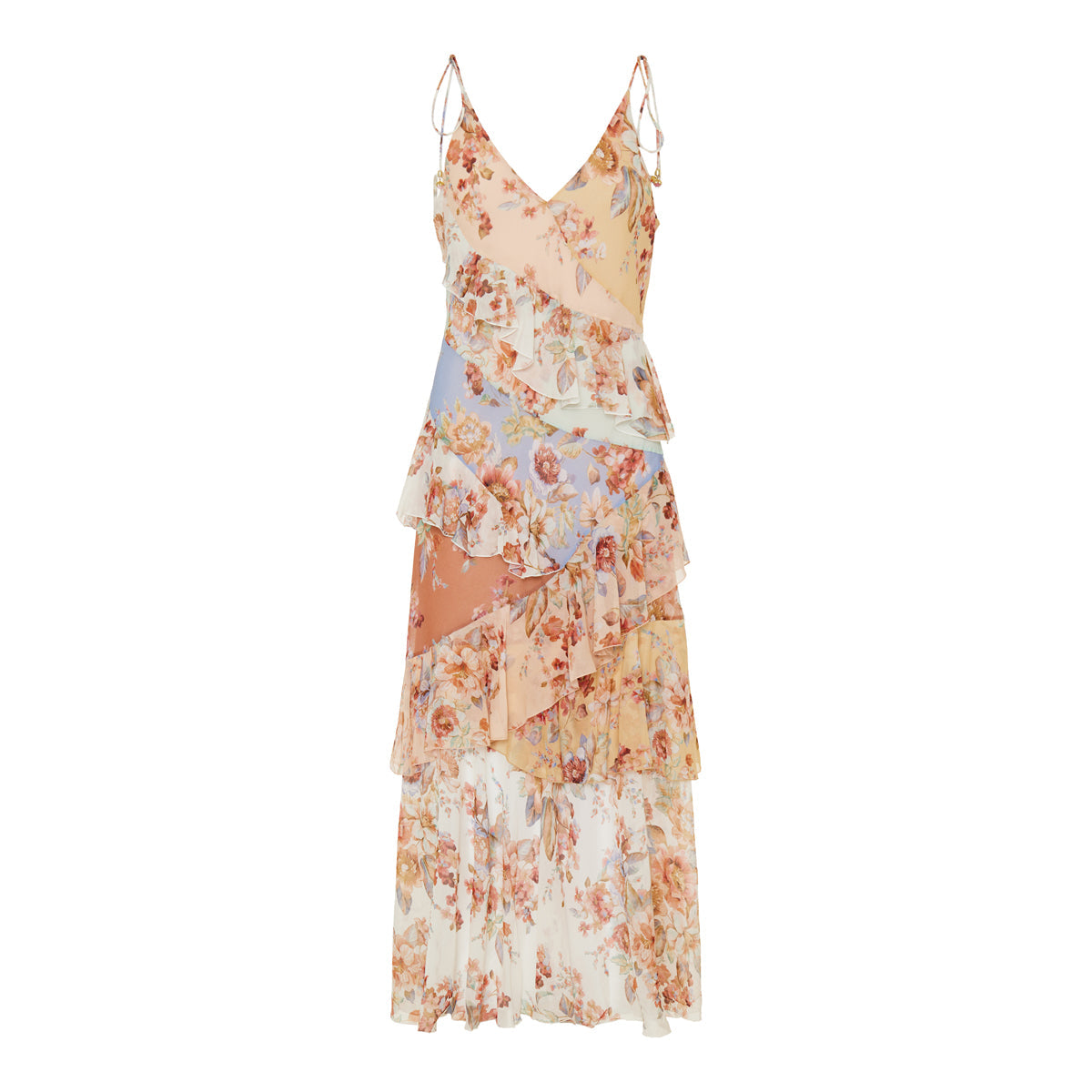 Zimmermann Awaken frilled slip dress