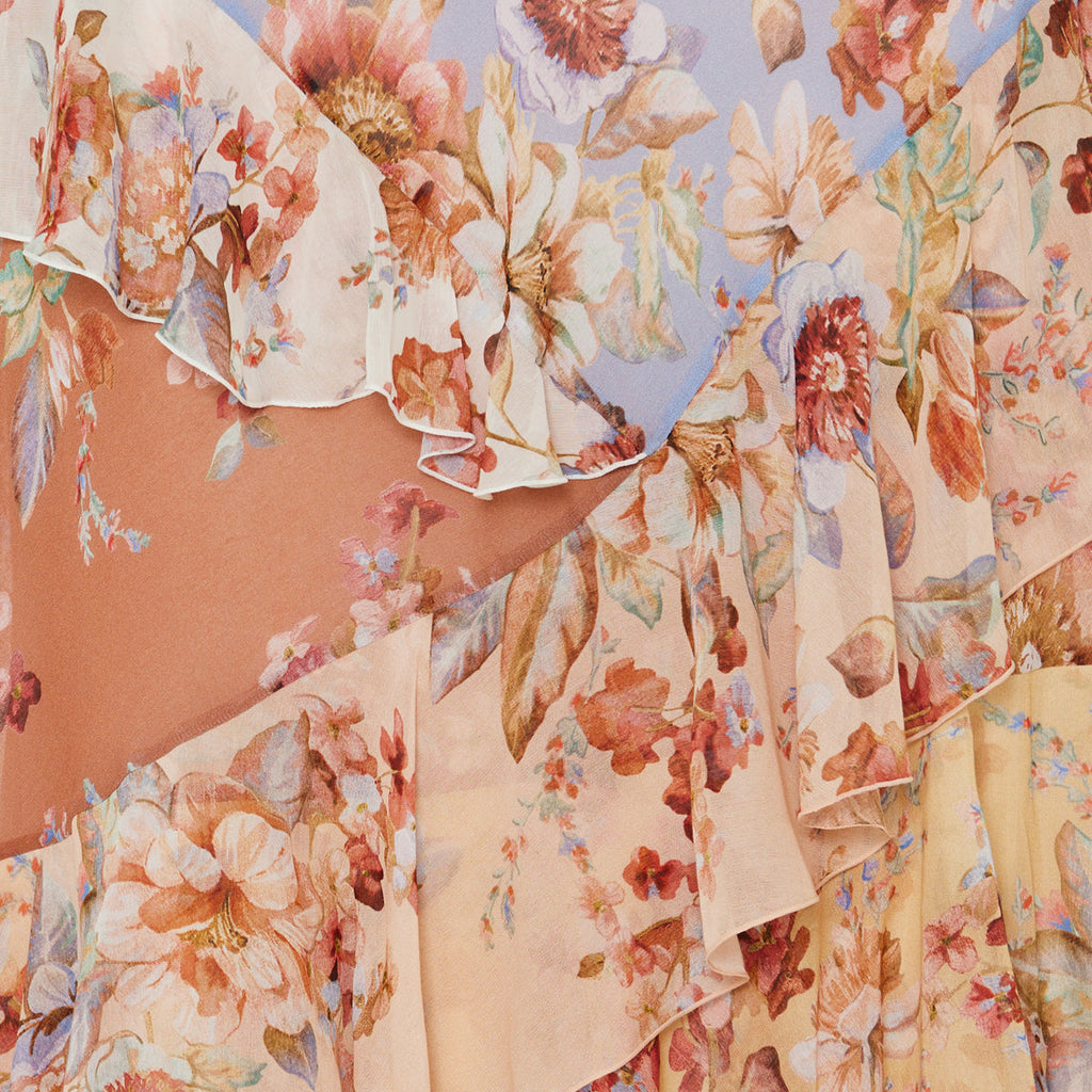 Zimmermann Awaken frilled slip dress