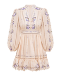 Zimmermann Patience plunge floral mini dress