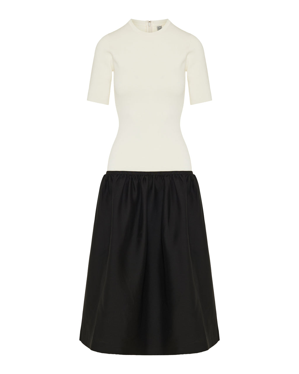Toteme Twinflower crewneck midi dress