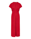 Toteme Slouch waist wool‑crepe maxi dress