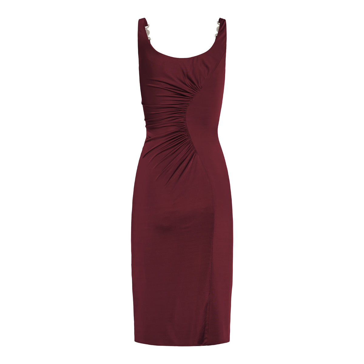 Jersey midi dress