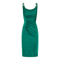 Jersey midi dress