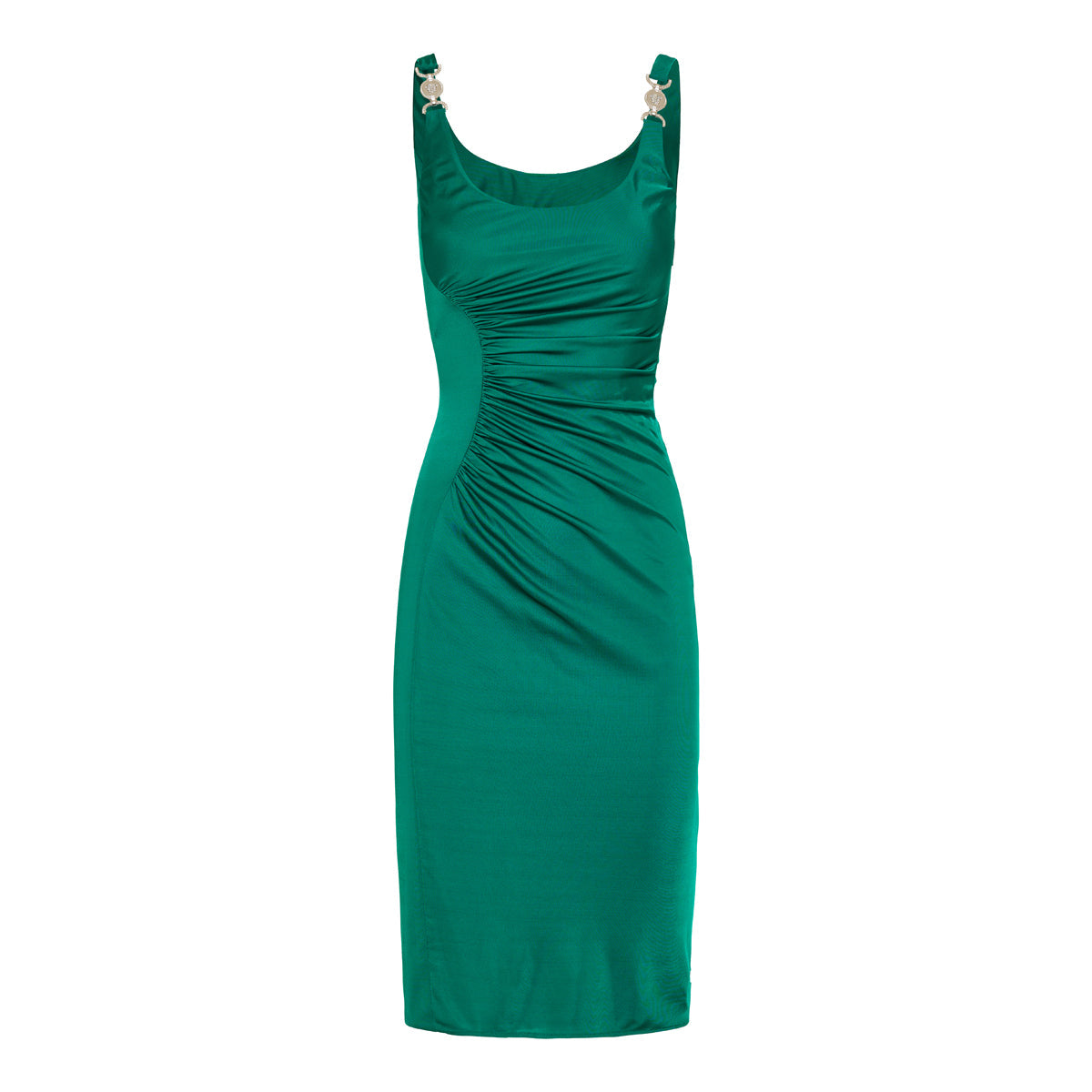 Jersey midi dress
