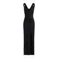 Draped jersey dress