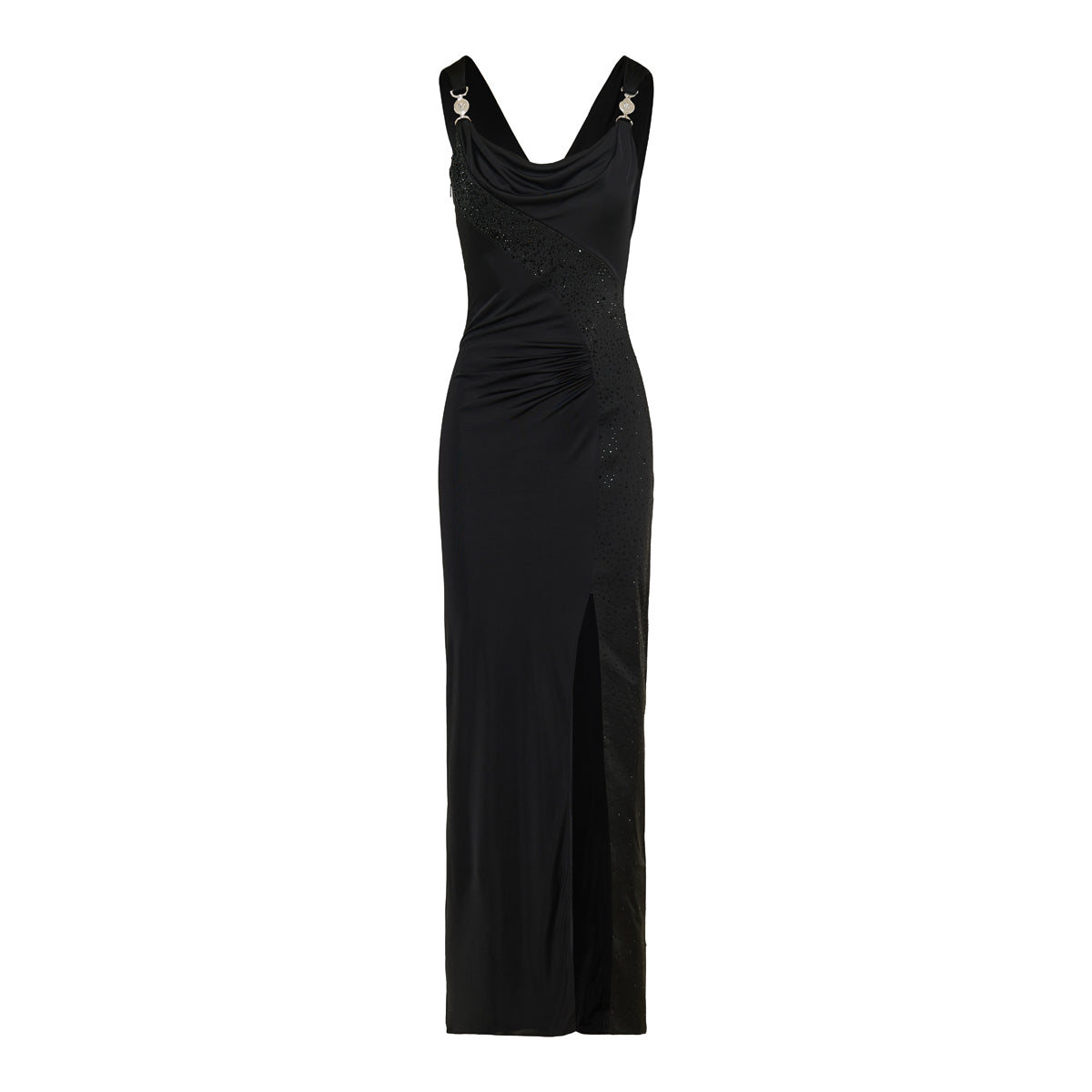 Draped jersey dress