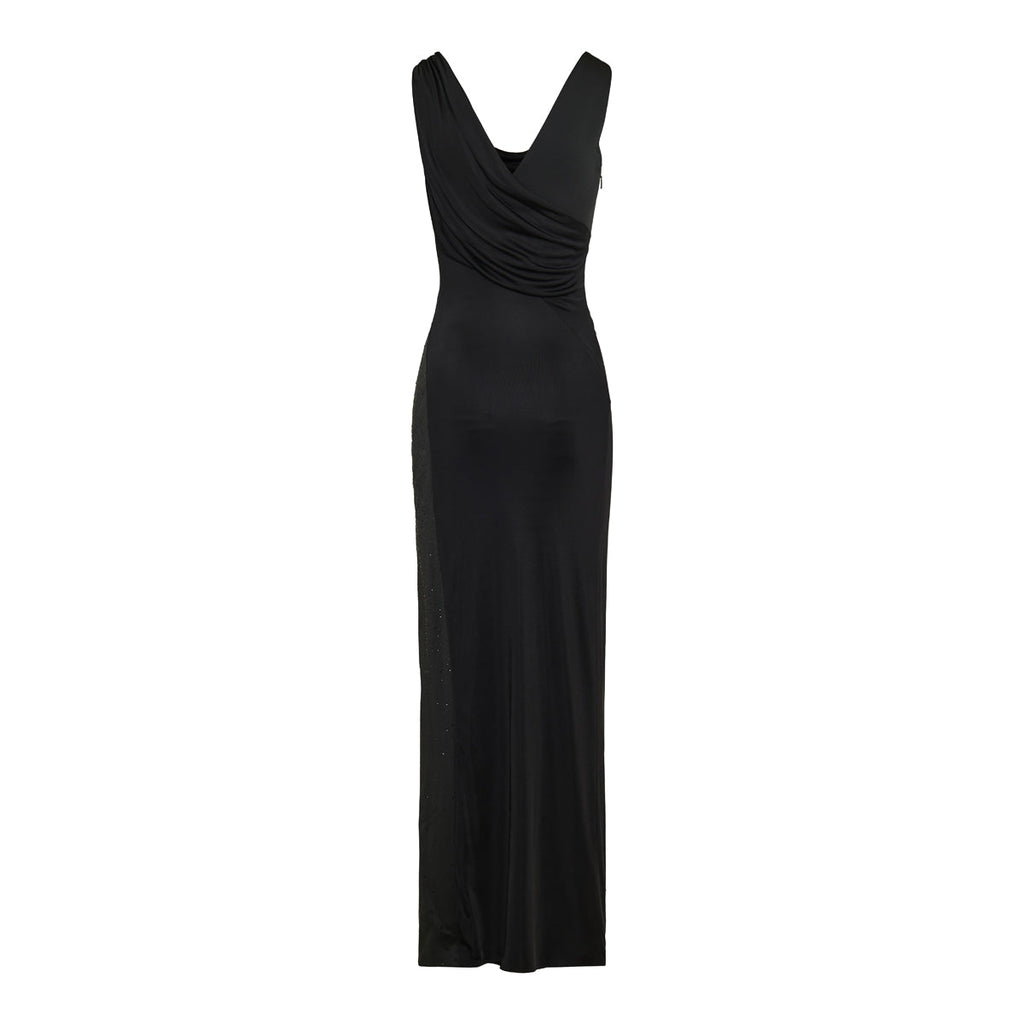 Draped jersey dress