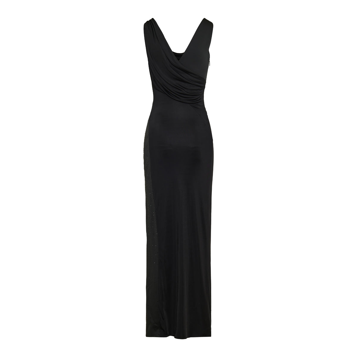 Draped jersey dress
