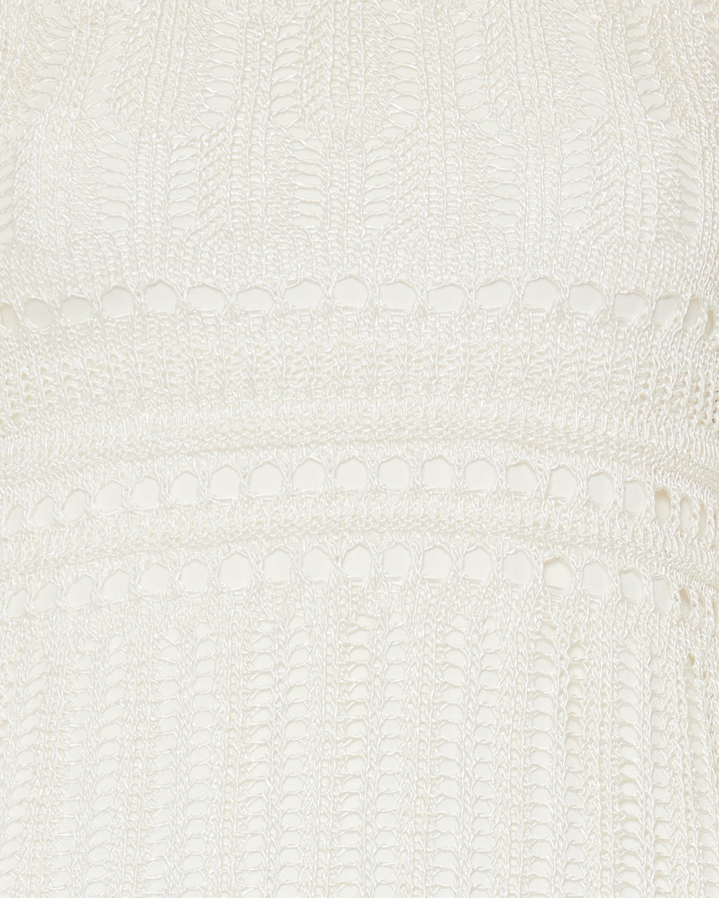 Jw Anderson Shoulder ruffle crochet dress