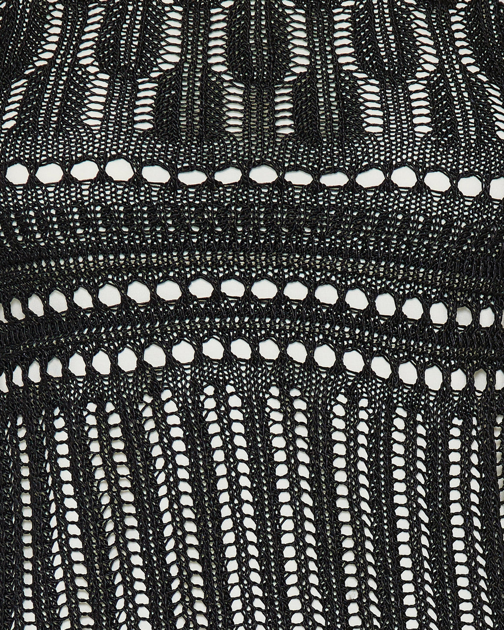 Jw Anderson Shoulder ruffle crochet dress