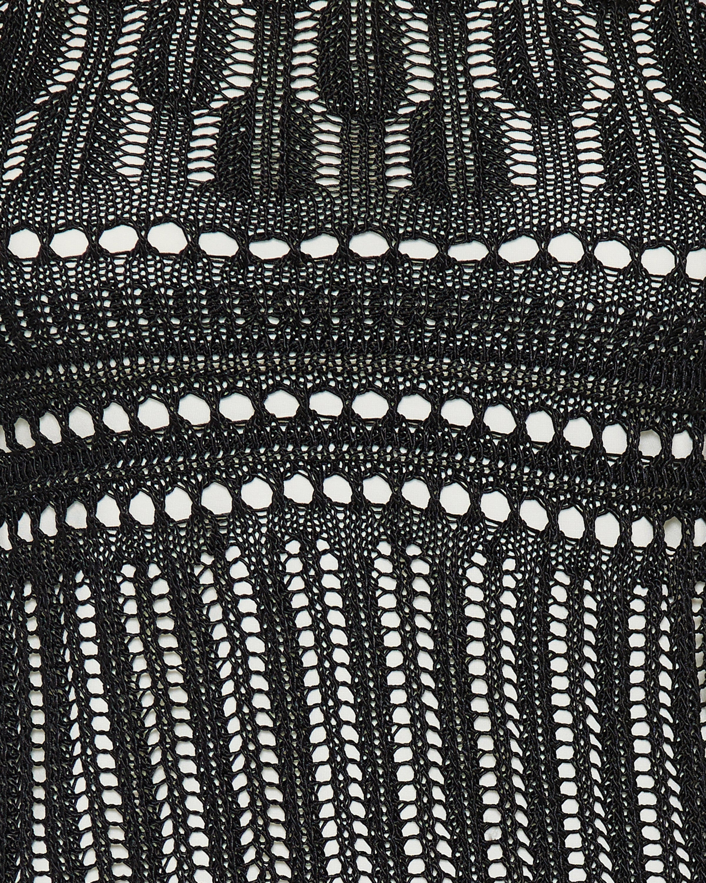 Jw Anderson Shoulder ruffle crochet dress