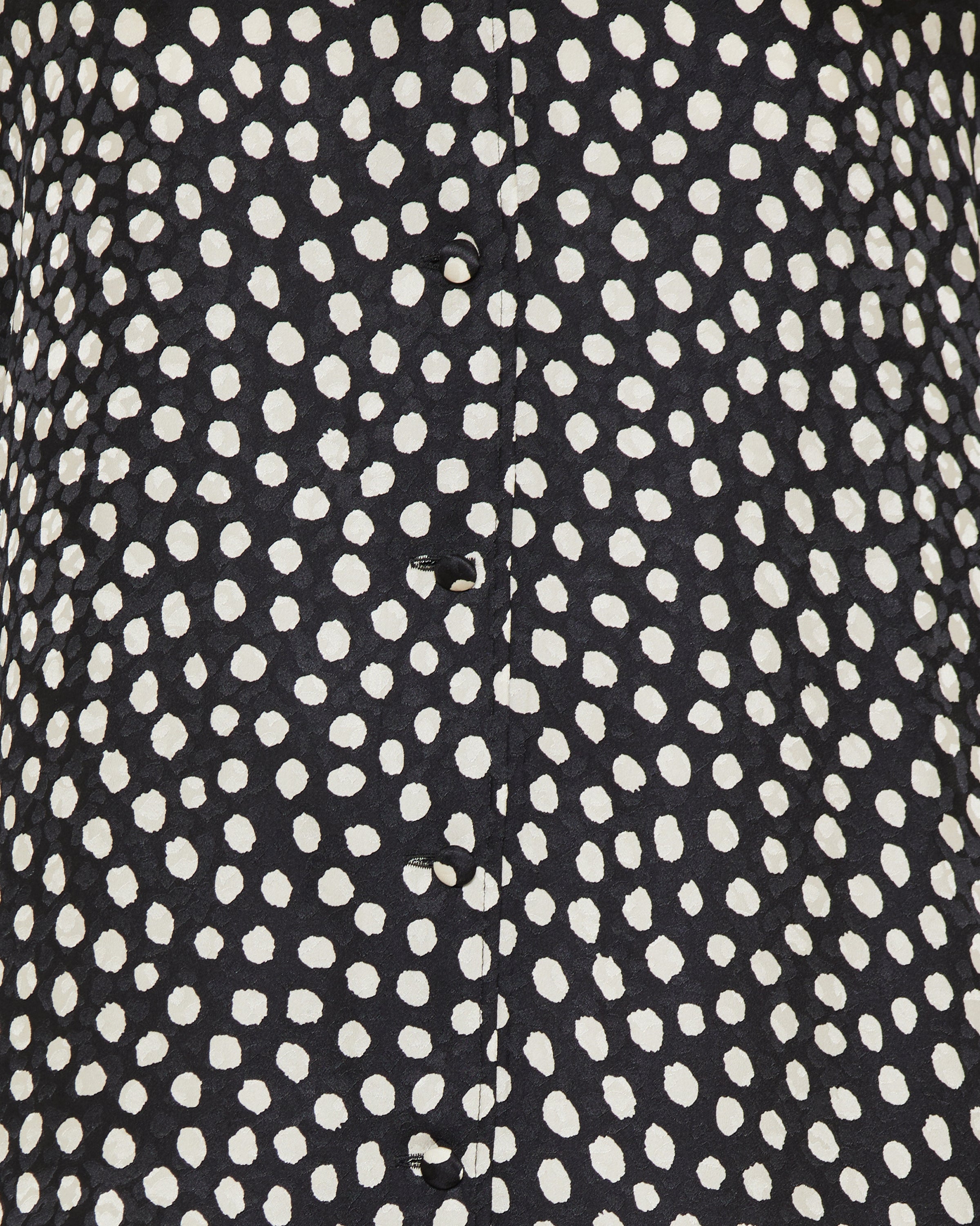 Chloé Ruffled polka-dot silk jacquard mini dress
